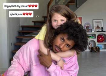 Karim Adeyemi uron në shqip vajzën e Loredanës