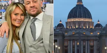 Ylli i MMA-së, Conor McGregor martohet me të fejuarën e tij në Vatikan