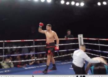 I pamëshirshëm! Kristian Prenga thyen kundërshtarin për 30 sekonda në raundin e parë në SHBA