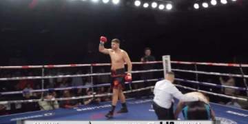 I pamëshirshëm! Kristian Prenga thyen kundërshtarin për 30 sekonda në raundin e parë në SHBA