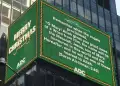 Zemërim në New York për tabelën ‘Jezusi është palestinez’ në Times Square, njerëzit: Është provokuese dhe johistorike