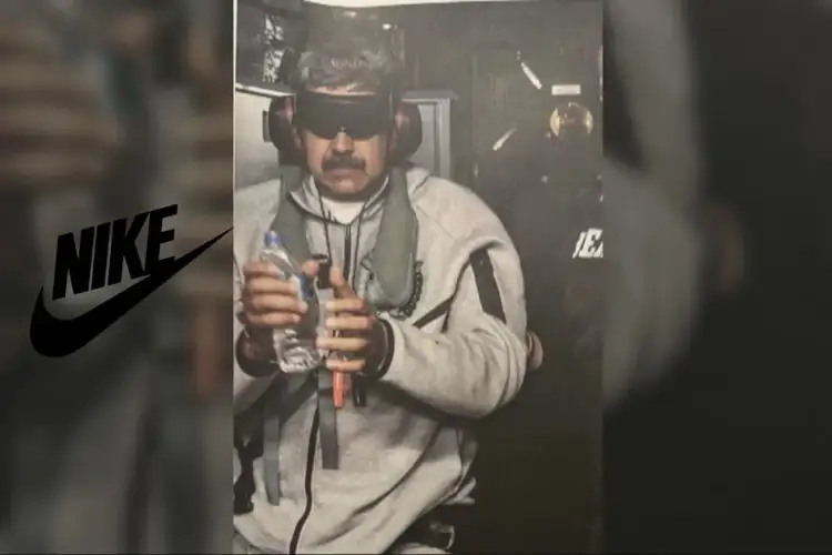 “Marketing gueril”? Nike kthen momentin e arrestimit të Maduros në fushatë