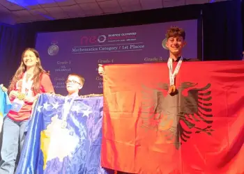 15-vjeçari nga Cërriku triumfon në Olimpiadën Ndërkombëtare të Matematikës në SHBA
