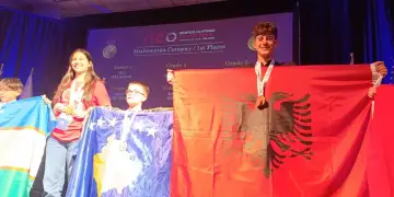 15-vjeçari nga Cërriku triumfon në Olimpiadën Ndërkombëtare të Matematikës në SHBA