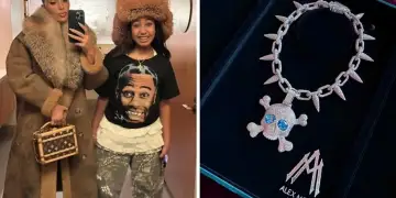 Diamante, luks dhe stil ekstrem: North West trondit rrjetin me dhuratën marramendëse nga Kim Kardashian