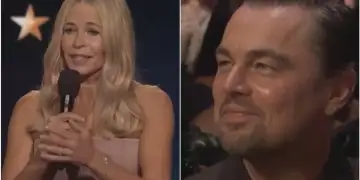 Chelsea Handler tall Leonardo DiCaprion në Critics Choice Awards për pushimet me Jeff Bezos