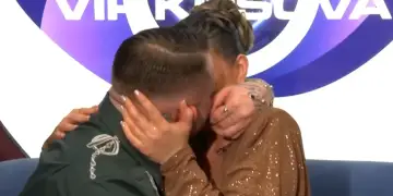 Rikthehet çifti Alba-Limi, shkëmbejnë puthje në dhomën e rrëfimit!