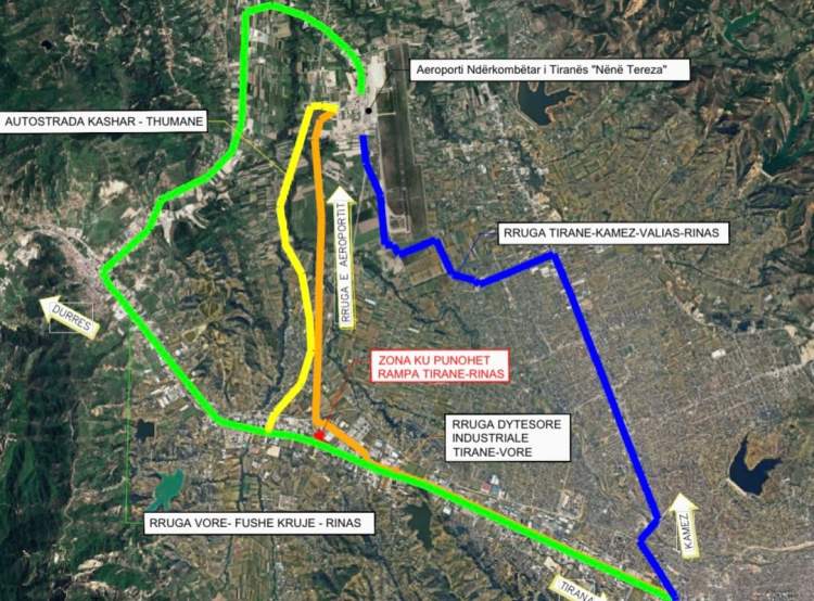 ARRSH: Bllokohet dalja Tiranë-Rinas, oraret dhe datat!