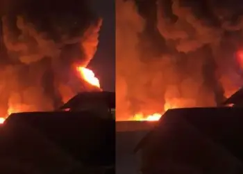 Digjet tregu i rrobave të përdorura te ‘5 maji’, 30 forca dhe 6 mjete të shërbimit zjarrfikës në vendngjarje