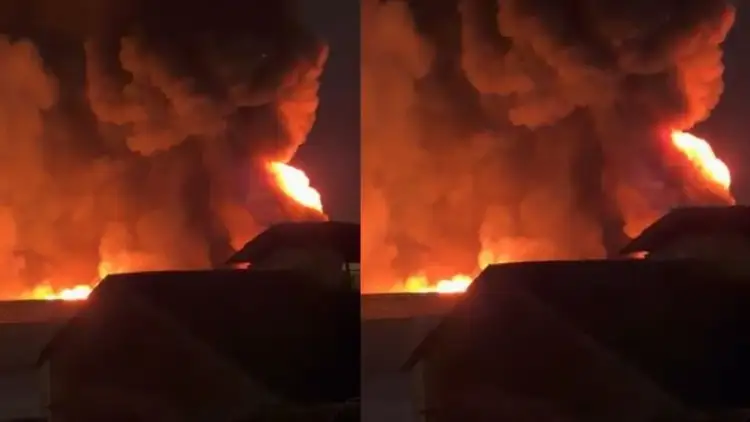 Digjet tregu i rrobave të përdorura te ‘5 maji’, 30 forca dhe 6 mjete të shërbimit zjarrfikës në vendngjarje