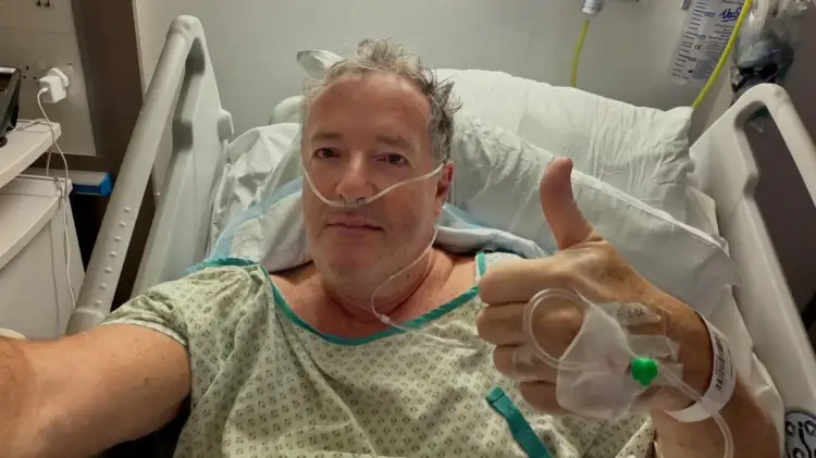 Piers Morgan pëson aksident, thyen legenin: Rashë si një thes me patate