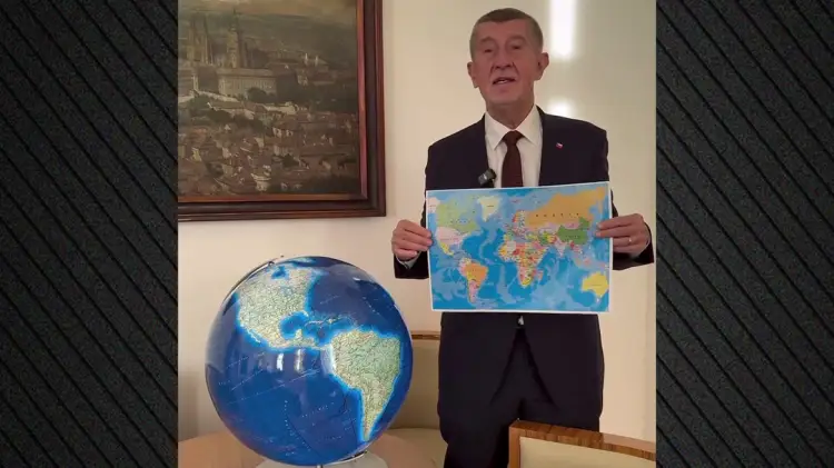 Kryeministri çek bëhet viral: Bleu një glob për të parë se ku ndodhet Groenlanda