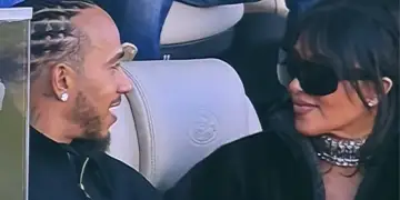 Nuk ka më dyshime! Lewis Hamilton dhe Kim Kardashian në një lidhje, shfaqen bashkë në Super Bowl