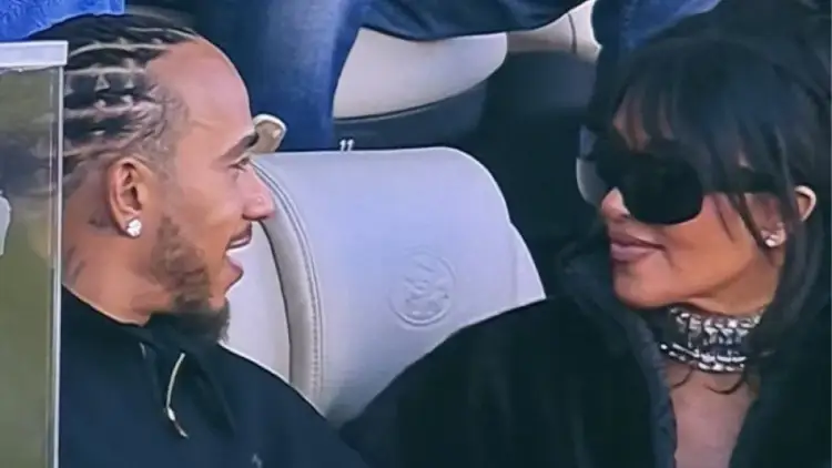 Nuk ka më dyshime! Lewis Hamilton dhe Kim Kardashian në një lidhje, shfaqen bashkë në Super Bowl