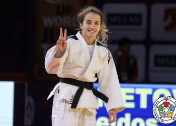 Shkëlqen Distria Krasniqi, medalje e artë në Grand Slam të Parisit