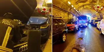 Aksident masiv në Itali, përfshihen rreth 80 automjete në një tunel, situatë kaotike në autostradën Messina-Palermo