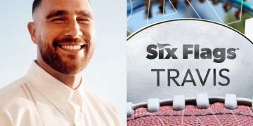 Travis Kelce bëhet ambasador i markës Six Flags për vitin 2026!