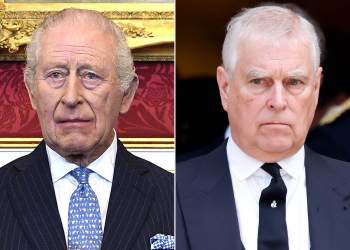 Charles viziton Sandringham, por shmang ish-Princin Andrew!