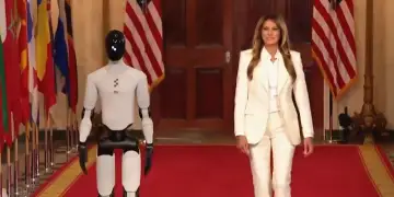 Roboti humanoid vodhi shfaqjen në Shtëpinë e Bardhë: Surpriza e Melanias në konferencën mbi inteligjencën artificiale në arsim