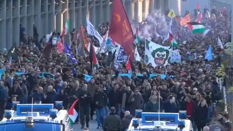 No Kings Italia! Demonstratë masive kundër luftës në Romë, “i themi jo Trump dhe Netanyahu”