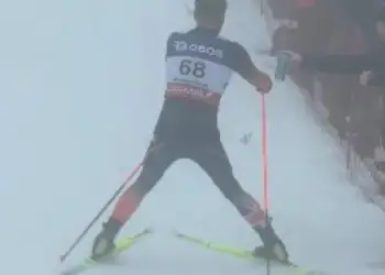 Video: Skiatori britanik përfundon garën 50 km në Norvegji i dehur në shenjë proteste