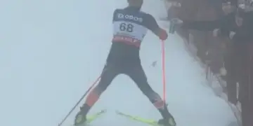 Video: Skiatori britanik përfundon garën 50 km në Norvegji i dehur në shenjë proteste