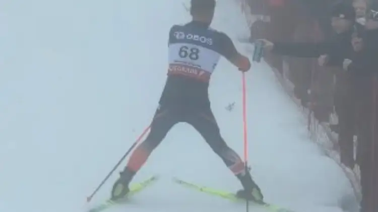 Video: Skiatori britanik përfundon garën 50 km në Norvegji i dehur në shenjë proteste