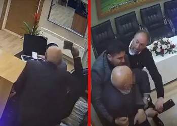 Pamje të frikshme nga Turqia/ I moshuari futet me hanxhar dhe sulmon punonjësin