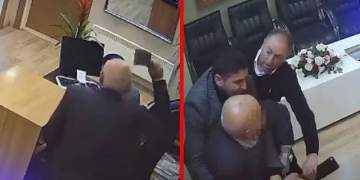 Pamje të frikshme nga Turqia/ I moshuari futet me hanxhar dhe sulmon punonjësin