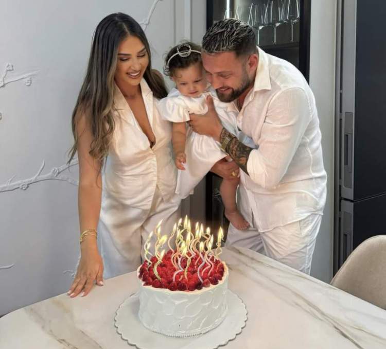 Ditë e veçantë për Kiara Titon dhe Luiz Ejllin, Luna Mari feston 2-vjetorin