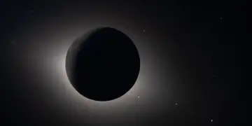 Imazh mahnitës: Fotografia e parë nga ana tjetër e Hënës me Tokën në sfond