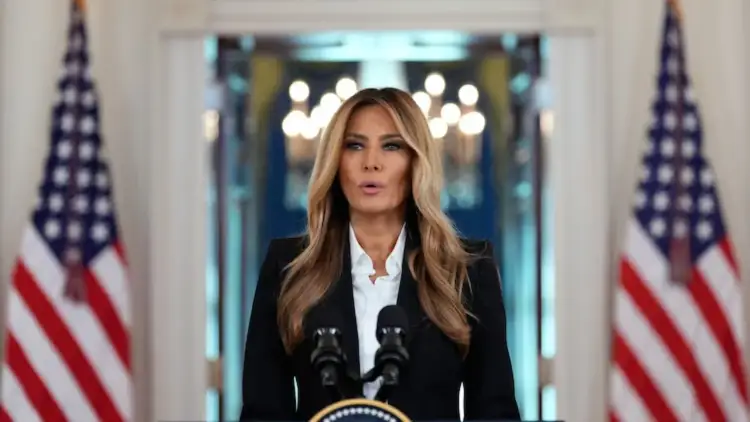 Melania Trump shpërthen ndaj akuzave për Epstein: Mjaft më me shpifje!