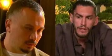 Pas daljes nga Ferma, Adioni takon vëllain e Olës