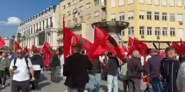 Nis grumbullimi për protestën për gjuhën shqipe, studentëve në Maqedoninë e Veriut i bashkohen dhe ata nga Kosova
