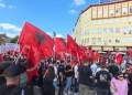 Përfundon protesta e studentëve shqiptarë në Shkup, arrestohen tre të rinj. Organizatori: Nuk do të ndalemi