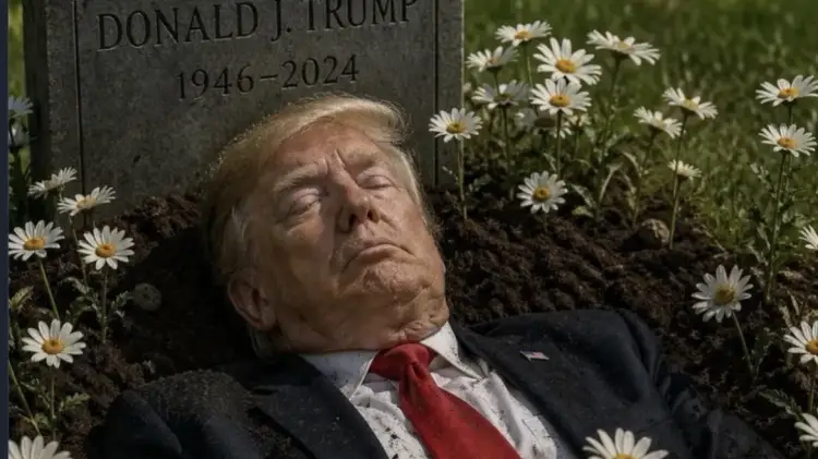 Zemërim në Shtëpinë e Bardhë për foton e Mark Hamill të Trump të vdekur në një varr: “Je i sëmurë”